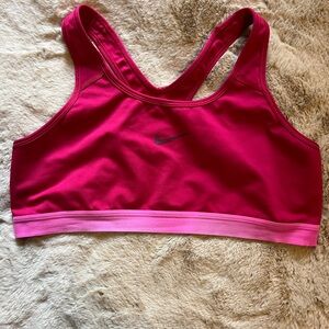 Nike Dri-FIT Fuchsia Sports Bra